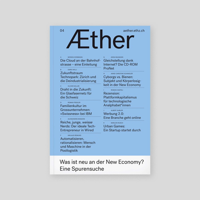 Æther 04 – Was ist neu an der New Economy? Eine Spurensuche
